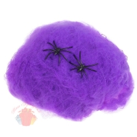 Прикол «Фиолетовая паутина», 2 паука