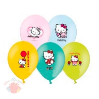 Шар с рисунком 14 Hello Kitty 3 цвета (25 шт.)