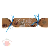 Складная коробка-конфета Снежинки 23 × 5 × 5 см