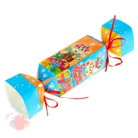 Складная коробка-конфета Веселые обезьянки 23 × 5 × 5 см