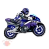 Мотоцикл (синий) Motor bike 14"/36 см