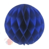 Бумажное украшение шар 40 см Темно-синий