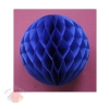 Бумажные шары-соты 30 см Синий