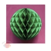 Бумажные шары-соты 30 см Темно-зеленый