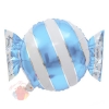 Фольгированный шар Фигура, Конфета, Голубой