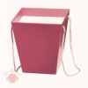 Коробка для цветов Премиум Перламутр Розово-сиреневый 5*22*25 см