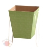Коробка для цветов Зеленая 5*22*25 см