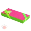 Коробка подарочная прямоугольная Яркие цвета, розовый 23 х 10 х 3,5 см