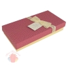 Коробка подарочная "Стиль" Красный / прямоугольник 21,5*11*3,5 см
