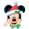 Микки Маус Новогодний Mickey Christmas P35 с гелием