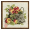 Набор для вышивания крестом Спелые яблоки 30*30 см