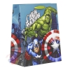 Пакет ламинированный вертикальный С Днем рождения, супергерой, Мстители 18 х 23 х 10 см