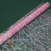 Пленка Сизаль двухцветный розово-белый, 190 г
