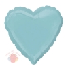Сердце Бирюзовый / Robins Egg Blue Decorator Heart 18"/46 см