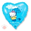 Сердце Хелло Китти с зонтиком Hello Kitty 18/48 см