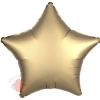Шар Звезда Золото Сатин Люкс в упаковке / Satin Luxe Gold Sateen Star S15