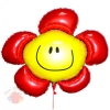Цветочек солнечная улыбка красный Flower