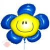 Цветочек солнечная улыбка синий Flower