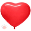 Воздушные шары Сердца  Красный Red 6/15 см (100 шт.)