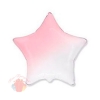 Звезда Бело-розовый градиент / White-Pink gradient